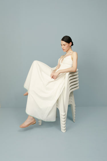 Mitico Dress in white